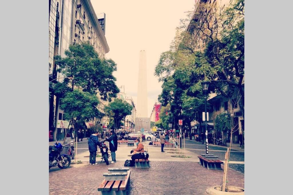 Apartmán Departamento Ubicacion Unica. Zona Obelisco. Buenos Aires Exteriér fotografie